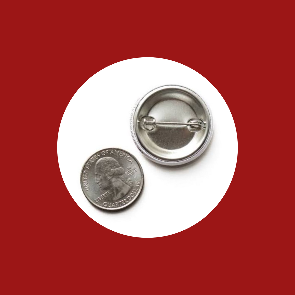 Impeach The Orange - TBW Button with metal pinback 1.25"